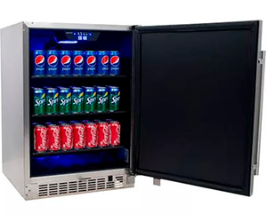 Best Outdoor Beverage Refrigerator - EdgeStar CBR1501SSOD Review