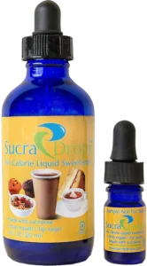 SucraDrops Bottle of Premium Liquid Sucralose Sweetener