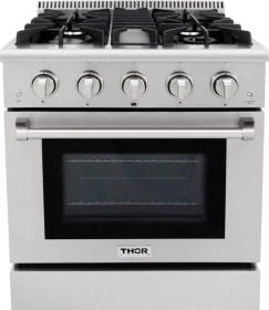 Thor Kitchen HRG3080U Pro-Style Gas 4 Burners Range with Convection Oven Review