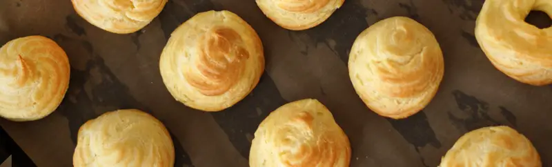 Perfect Choux Pastry - Basic Recipe for Cream Puffs and Profiteroles