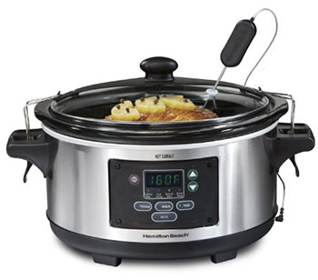 Hamilton Beach Portable Set & Forget Slow Cooker - Best affordable high-end cooker