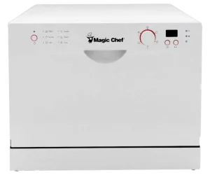 Best Countertop Dishwasher - Magic Chef MCSCD6W3 6 Place Setting Countertop Dishwasher Review