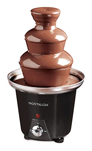Nostalgia CFF965 Fountain - Best Auger-Style Chocolate Fountain with Nice Flowing Effect