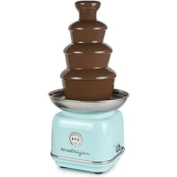 Nostalgia CLCF4AQ Retro Chocolate Fondue Fountain - Best Portable Chocolate Fountain