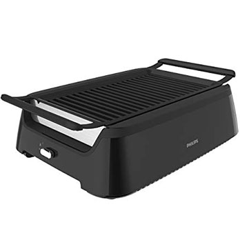 Philips Smokeless Indoor BBQ Grill - Best fat reduction contact grill