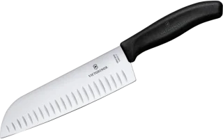 Best Santoku Knife - Victorinox 7-Inch Fibrox Granton Edge Santoku Knife Review